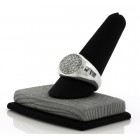 Men's Pave and Channel Set Baguettes Ring